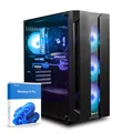 Produktbild: dcl24 Gaming PC AMD Ryzen 7 9700X, RTX5060Ti 16GB - 1000GB SSD, 32GB DDR5, RGB Gamer mit 8x5.4 GHz, Rechner mit WLAN, Computer mit Windows 11 Pro [20333]