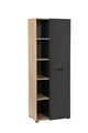 Produktbild: OTTO home Aktenschrank Moid, moderner Mehrzweckschrank, Maße: 64,5x41,5x175 cm, 5 Fächer mit viel Stauraum