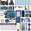 Produktbild: Starter Kit für Arduino mit LCD1602 Servo Sensoren und Anleitung Lernset MA13