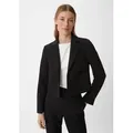 Produktbild: comma Jackenblazer Indoor-Blazer Kurzer Blazer aus Viskosemix schwarz 46 EU