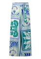 Produktbild: Cartoon Damen Palazzo-Hose mit Gummizug 44, Green/Blue