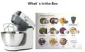 Produktbild: Kenwood Prospero+ Küchenmaschine - Weiß - Set inkl. EasyWeigh Waage