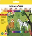 Produktbild: EBERHARD FABER Hexagonal-Buntstift COLORI 24er Kartonetui