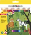 Produktbild: 24 EBERHARD FABER Hexagonal-Buntstift COLORI, 24er Kartonetui