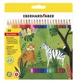 Produktbild: Eberhard Faber 514824 - Colori Buntstifte, hexagonale Form, in 24 Farben, im Kar