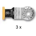 Produktbild: Fein Multimaster Multitalent 3er Pack E-Cut Carbide Pro Sägeblatt 35x45mm SL