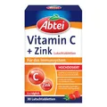 Produktbild: Abtei Vitamin C + Zink - wertvolles Vitaminpräparat zum Lutschen - zur Unterstützung der Abwehrkräfte und des Zellschutzes - glutenfrei, vegan - 1 x 30 Lutschtabletten