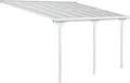 Produktbild: Westmann Alu Terrassenüberdachung Bruce 435 Weiß 300x435x270 cm