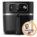 Produktbild: Philips Airfryer XXL Smart Heißluftfriteuse, App, 2.0 kg, Schwarz (HD9880/90)