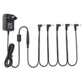 Produktbild: Musiclily Pro EU Standard Gitarren Netzteil Power Supply Adapter 9V DC Mit 5 Wege Daisy Chain Kabel und Verpolungskabel für Effektpedale