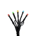 Produktbild: Konstsmide Weihnachtsbeleuchtung  Micro LED Lichterkette 200 Dioden schwarzes Ka