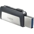 Produktbild: Ultra Dual USB Typ-C Laufwerk 64 GB, USB-Stick USB-A 3.2 Gen 1, USB-C 3.2 Gen 1