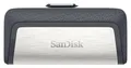 Produktbild: Sandisk Ultra Dual Drive USB Type-A / USB Type-C Stick 64 GB  Schwarz, Silber