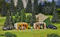 Produktbild: Vollmer 45145, H0 Bausatz, Campingwagen (2 Stück) 1:87