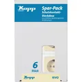 Produktbild: Kopp Profi-Pack 6 Schutzkontakt-Steckdosen Rivo (945101059)