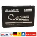 Produktbild: Erste Hilfe Verbandkasten fürs Auto, KFZ-Verbandkasten DIN 13164:2022-02 schwarz