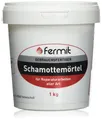 Produktbild: Schamottemörtel 1kg feuerfest Kleber Mörtel Schamottmörtel