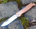 Produktbild: Böker Plus ATLAS COPPER Messer Taschenmesser Slipjoint 12C27 Stahl Kupfergriff