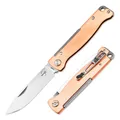 Produktbild: BÖKER PLUS® Copper Zweihand-Taschenmesser 12C27 Kupfer Slipjoint EDC 42a 01BO852
