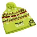Produktbild: United Labels Grinch Wintermütze mit Bommel Feelin Grinchy, Grün, Strickmütze für Damen und Herren, Bommelmütze Unisex, Wollmütze