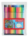 Produktbild: STABILO Filzstift Premium-Filzstift Pen 68 Kunststoffetui VE=30 Farben
