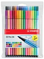 Produktbild: STABILO Fasermaler Pen 68, 30er Kunststoff-Etui