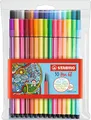 Produktbild: Premium-Filzstift - STABILO Pen 68 - 30er Pack - mit verschiedenen Farben inkl.