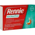 Produktbild: RENNIE zuckerfrei Kautabletten 36 St. PZN 19637898