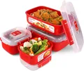 Produktbild: Sistema Microwave-Heat & Eat Frischhaltedosen Set | 4 Stück