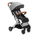 Produktbild: MOMI ESTELLE Kinderwagen für Kinder ab 6 Monat bis zu max. Körpergewicht von 15 kg, H105 x B51 x T75 cm, klappbar auf die Maße H65 x B51 x T21 cm, Gewicht 7,5 kg, 5-Punkt-Sicherheitsgurt