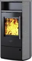 Produktbild: Kleining Kaminofen MAILAND mit Natursteinverkleidung schwarz 6 kW