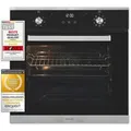 Produktbild: Exquisit Einbaubackofen EBE76-9-H-020 inox | Energieeffizienzklasse A | 75,6 l Garraum | Einbaubackofen 60 cm