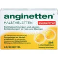 Produktbild: anginetten Halstabletten zuckerfrei, 24 St. Tabletten 188110