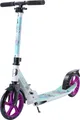 Produktbild: STAR SCOOTER Alu City Tretroller klappbar ab 6 -7 Jahre | 205mm Cruising | Weiß & Türkis