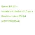 Produktbild: Beurer BR 65 + Insektenstichheiler inkl.Case + Karabinerhaken 608.64 (4211125608