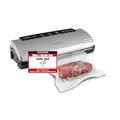 Produktbild: CASO 1369 VC11 - Vakuumiergerät, Lebensmittel bleiben bis zu 8x länger frisch - natürliche Aufbewahrung ohne Konservierungsstoffe, 30cm lange Schweißnaht, inkl. 10 Profi- Folienbeutel, Silber