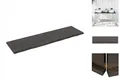 Produktbild: Waschtischplatte Dunkelgrau 180x50x4 Cm Massivholz Behandelt