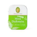 Produktbild: PRIMAVERA Mini Duftstein - Duftstein mit Dose für Unterwegs - unversiegeltem Keramik - Duftträger für 100% naturreine ätherische Öle und Duftmischungen - Raumduft, Diffusor - Aromatherapie