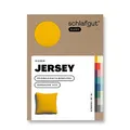 Produktbild: Schlafgut Easy Jersey Kissenbezug 40x40 cm Yellow Deep mit 100% Baumwolle, superweicher & atmungsaktiver Kopfkissenbezug
