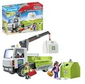 Produktbild: PLAYMOBIL City Action 71431 Altglas-LKW mit Container, Stadtreinigung, Altglascontainer, LKW-Fahrer und zahlreiche Flaschen, hochklappbare Ladefläche zum Entladen, Spielzeug für Kinder ab 4 Jahren