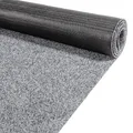 Produktbild: ANRO Teppich Läufer Schmutzfangmatte Sauberlaufmatte Fußmatte Indoor Outdoor Flur Eingang Oskar 100 x 80 cm Grau