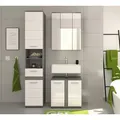 Produktbild: Badezimmer-Set BLAKE 3-teilig, Weiß Hochglanz