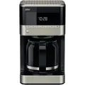 Produktbild: Braun KF 7120 BK PurAroma 7 Filterkaffeemaschine edelstahl/schwarz LCD Display