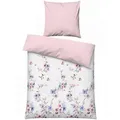 Produktbild: Bettwäsche, Lila, Weiß, Pink, Textil, 155x220 cm, Schlaftextilien, Bettwäsche, Bettwäsche, Übergrößen-Bettwäsche