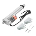 Produktbild: VEVOR 1500N Linear Actuator DC 12V Linearantrieb IP54 Elektrischer Linearmotor 150mm Hublänge Geräuschpegel 60dB Elektrische Türöffner 5mm/s Fahrgeschwindigkeit Lineartechnik Verstellantrieb