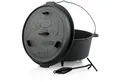 Produktbild: BBQ-Toro Grilltopf BBQ-Toro Dutch Oven DO12F, 13,6 L Forest Gusseisen Kochtopf, Gusstopf, Gusseisen