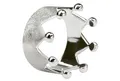 Produktbild: SILBERMOOS Damen Ring Krone Kronenring Crown Queen gebürstet Sterling Silber 925, Größe:58