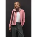 Produktbild: STREET ONE Sweatjacke in Blouson-Optik und mit Glitzer rosa 36 EU