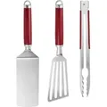 Produktbild: Kitchenaid - Grill-Set de 3 Stück - Imperial Rot