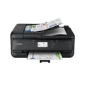 Produktbild: Canon PIXMA TR7650 Multifunktionsdrucker DIN A4 - Farbtintenstrahldrucker schwarz 4 in 1 (Scanner, Kopierer, kabelloser Drucker, Fax, Cloud Link, ADF, WLAN, LCD, 4800 x 1200 DPI, AirPrint & Mopria)